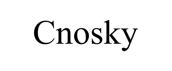  CNOSKY