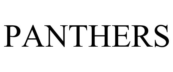 Trademark Logo PANTHERS