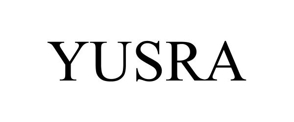 Trademark Logo YUSRA