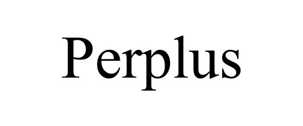 Trademark Logo PERPLUS