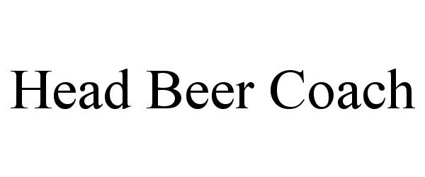 Trademark Logo HEAD BEER COACH