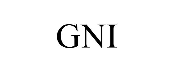 Trademark Logo GNI