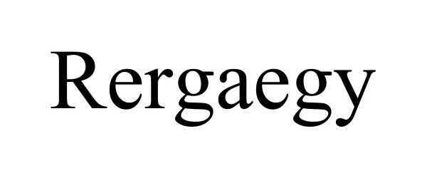  RERGAEGY