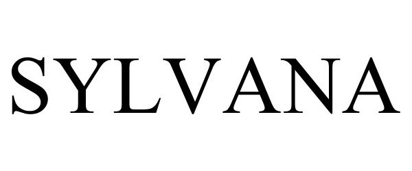 Trademark Logo SYLVANA