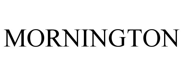 Trademark Logo MORNINGTON