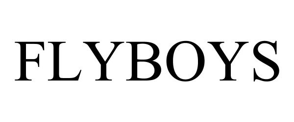 Trademark Logo FLYBOYS