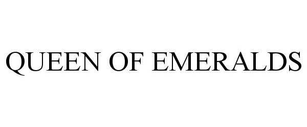 Trademark Logo QUEEN OF EMERALDS