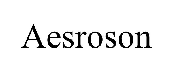 Trademark Logo AESROSON