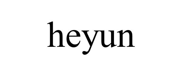 Trademark Logo HEYUN