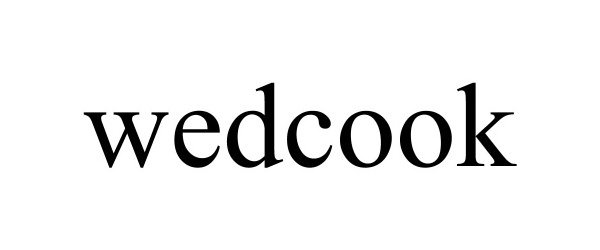 Trademark Logo WEDCOOK