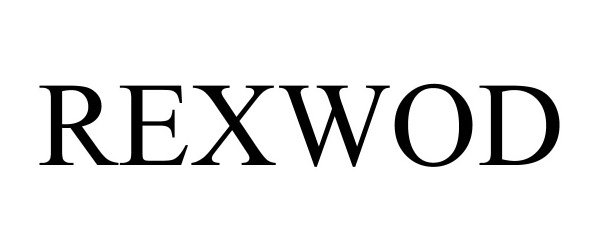 Trademark Logo REXWOD