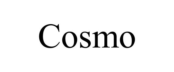 Trademark Logo COSMO