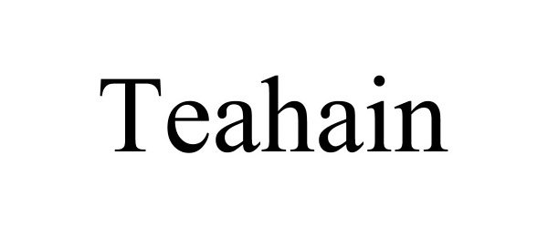 Trademark Logo TEAHAIN