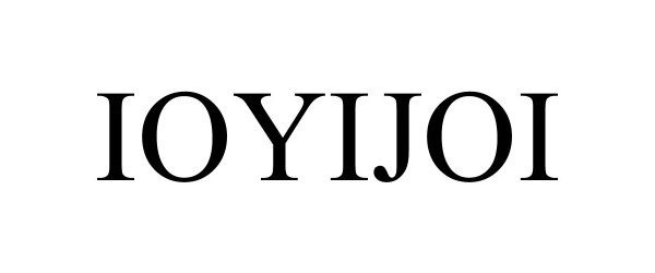Trademark Logo IOYIJOI