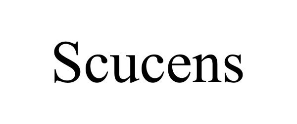 Trademark Logo SCUCENS