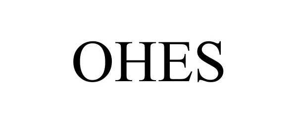 Trademark Logo OHES