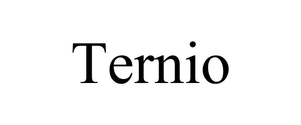 Trademark Logo TERNIO