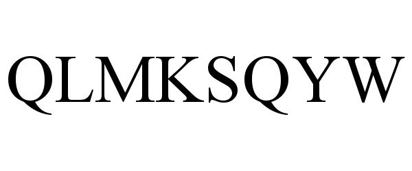 Trademark Logo QLMKSQYW