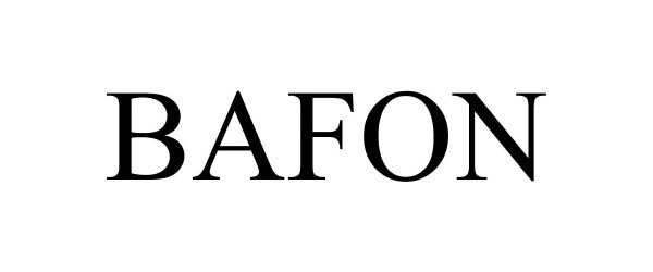 Trademark Logo BAFON