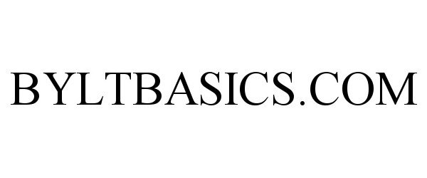 Trademark Logo BYLTBASICS.COM