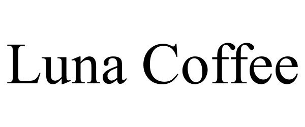 Trademark Logo LUNA COFFEE