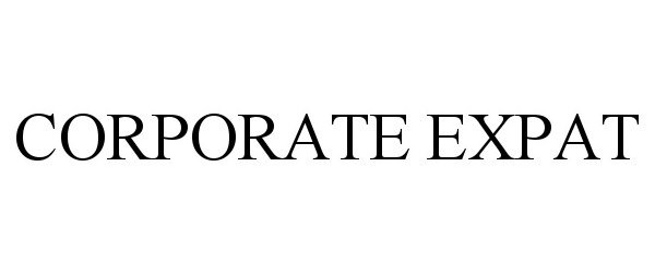Trademark Logo CORPORATE EXPAT
