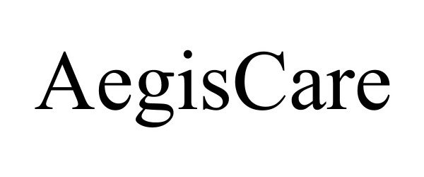 Trademark Logo AEGISCARE