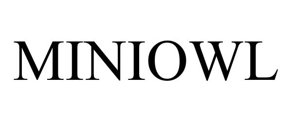 Trademark Logo MINIOWL