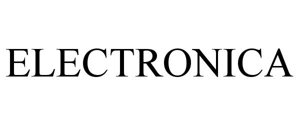 Trademark Logo ELECTRONICA