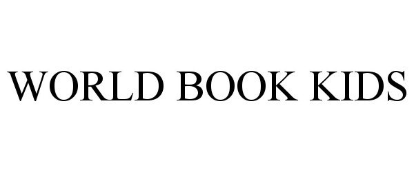  WORLD BOOK KIDS