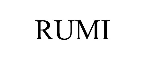 Trademark Logo RUMI