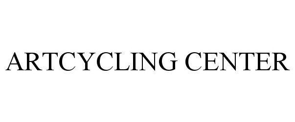 Trademark Logo ARTCYCLING CENTER