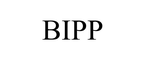 Trademark Logo BIPP
