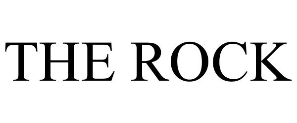 Trademark Logo THE ROCK