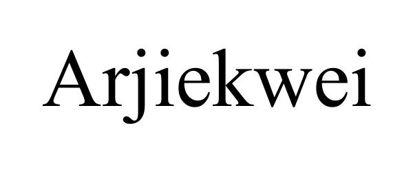 Trademark Logo ARJIEKWEI
