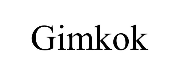 Trademark Logo GIMKOK
