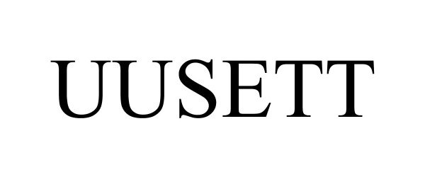 Trademark Logo UUSETT