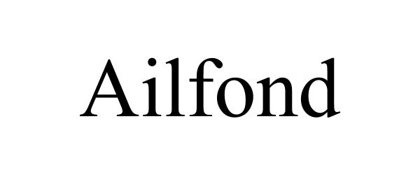 Trademark Logo AILFOND