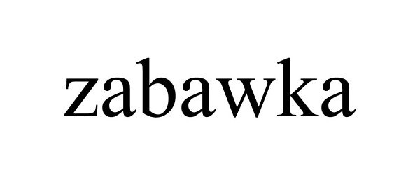 Trademark Logo ZABAWKA