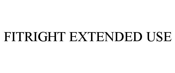 Trademark Logo FITRIGHT EXTENDED USE