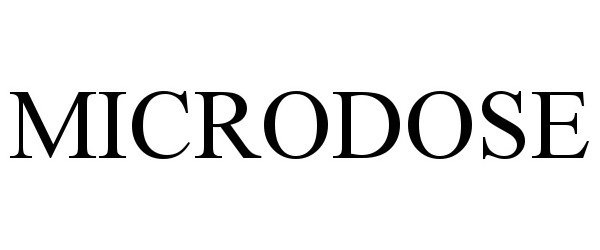 Trademark Logo MICRODOSE