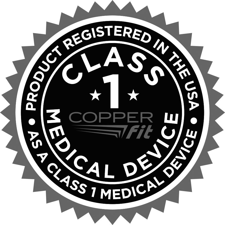  COPPER FIT CLASS 1 MEDICAL DEVICE PRODUCT REGISTERED IN THE USA AS A CLASS 1 MEDICAL DEVICE