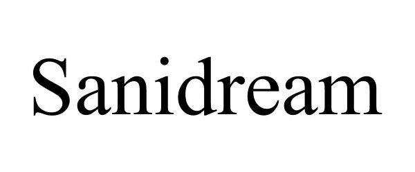 Trademark Logo SANIDREAM