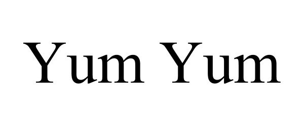 Trademark Logo YUM YUM