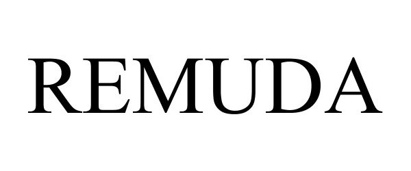 Trademark Logo REMUDA