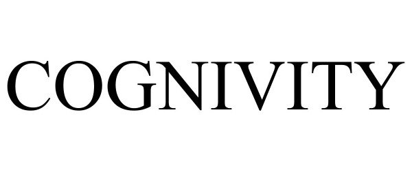Trademark Logo COGNIVITY