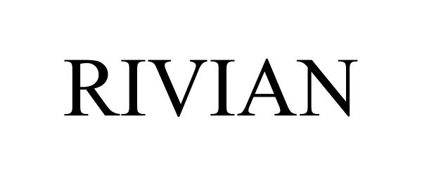 Trademark Logo RIVIAN