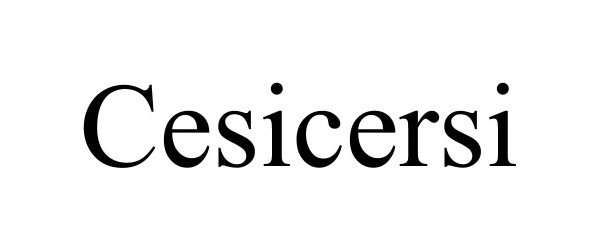 Trademark Logo CESICERSI