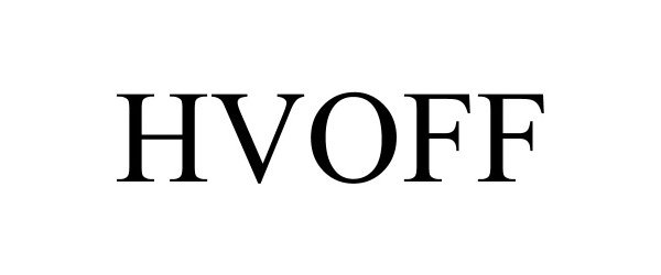  HVOFF