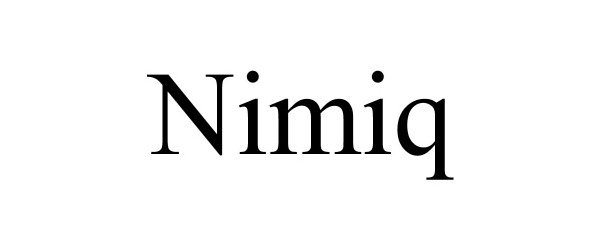 Trademark Logo NIMIQ